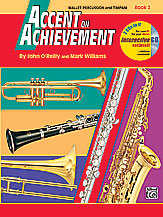 Accent on Achievement, Book 2 Mallet Percussion band method book cover Thumbnail